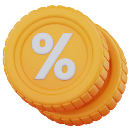 Descuento  3D Icon