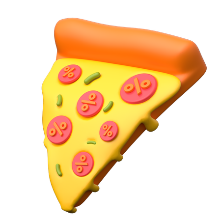 Descuento en comida  3D Icon