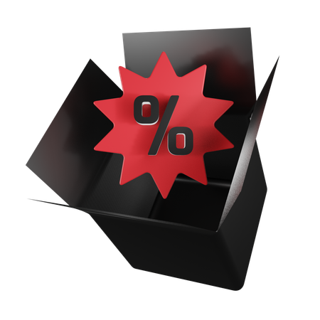 Descuento de entrega  3D Icon
