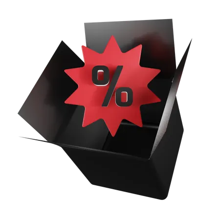 Descuento de entrega  3D Icon