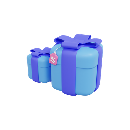 Caja de regalo  3D Icon