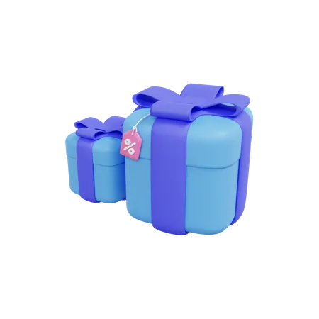 Caja de regalo  3D Icon