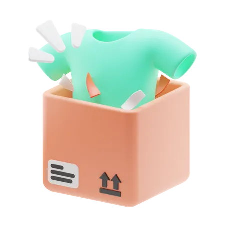 Desembalar  3D Icon