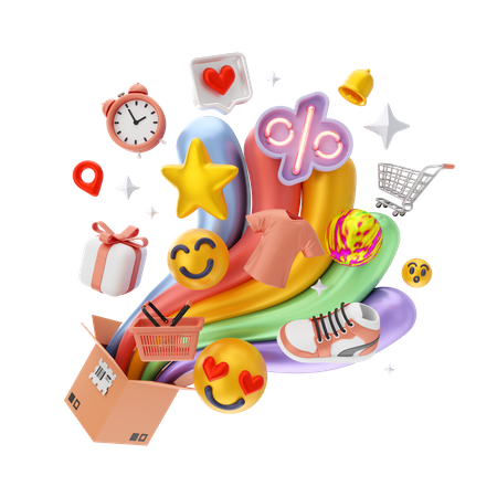 Desembalar  3D Icon