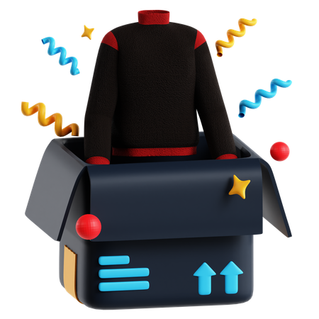 Desempaquetado del producto  3D Icon