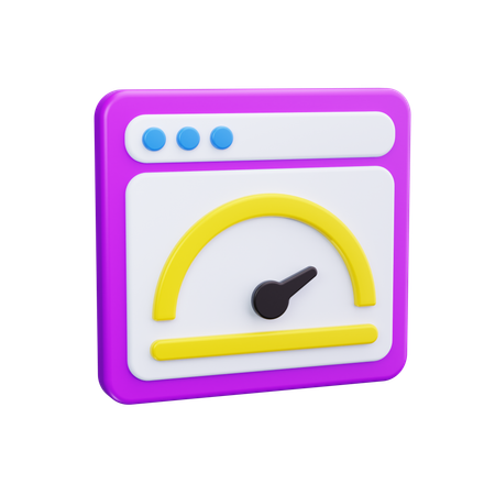 Desempenho  3D Icon