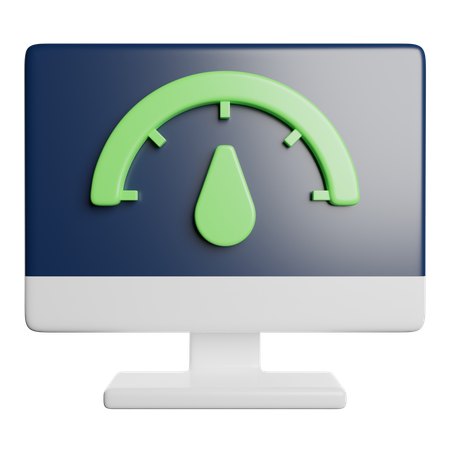 Desempenho  3D Icon