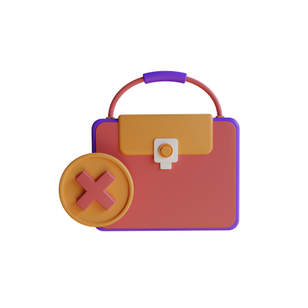 Desempleo  3D Icon