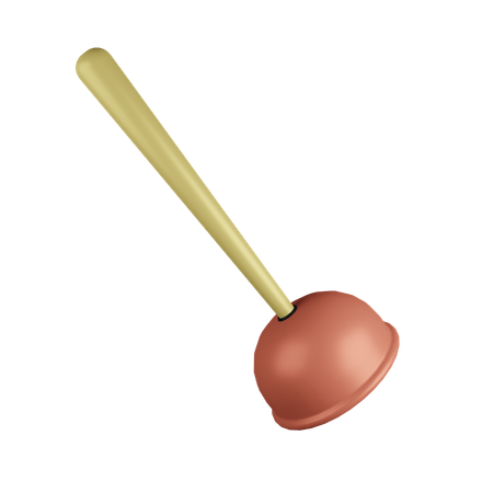 Desentupidor  3D Icon