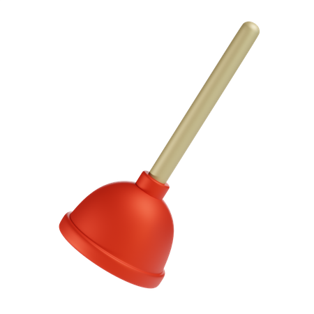 Desentupidor  3D Icon