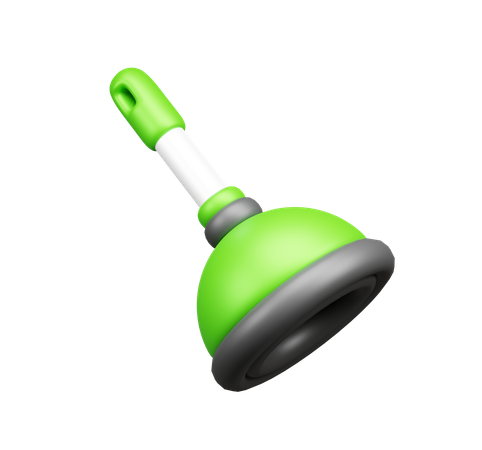 Desentupidor de vaso sanitário  3D Icon