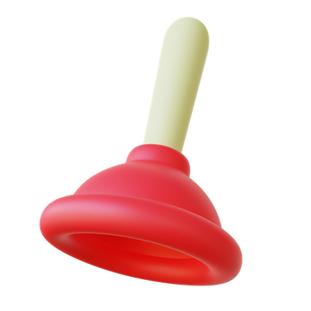 Desentupidor de vaso sanitário  3D Icon