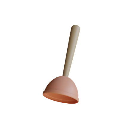 Desentupidor de vaso sanitário  3D Icon