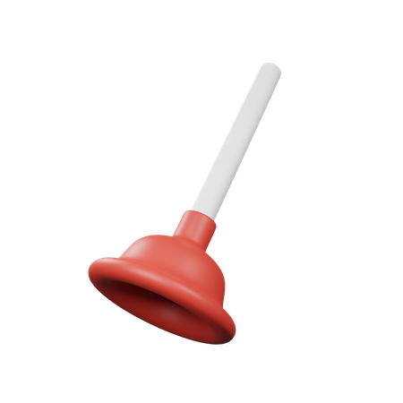 Desentupidor de vaso sanitário  3D Icon