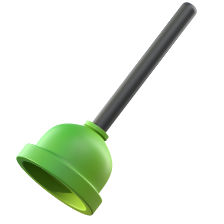 Desentupidor de vaso sanitário  3D Icon