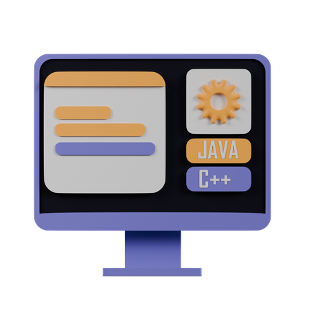Desenvolvimento de código  3D Icon