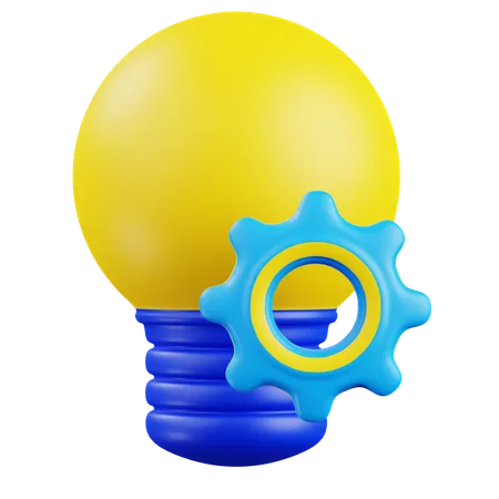 Desenvolvimento de ideias  3D Icon