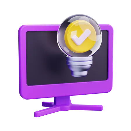 Desenvolvimento de ideias  3D Icon