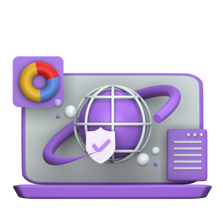 Desenvolvimento web  3D Icon