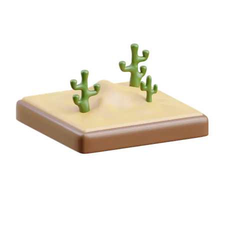 Desert  3D Icon