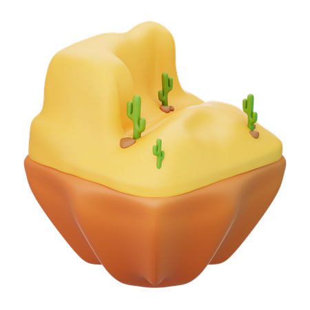 Desert  3D Icon