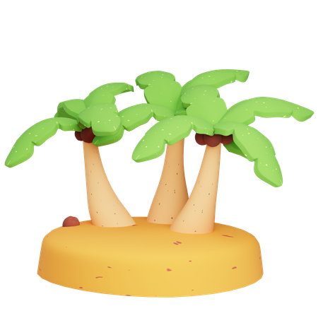 Desert  3D Icon