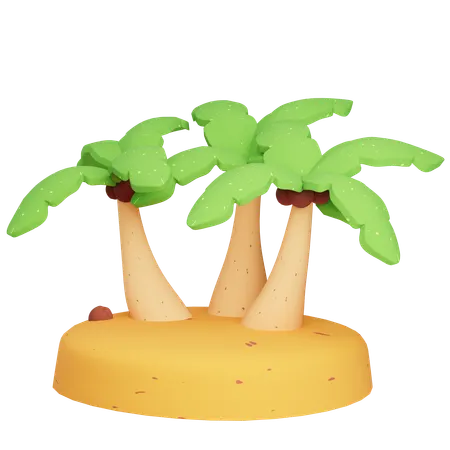 Desert  3D Icon