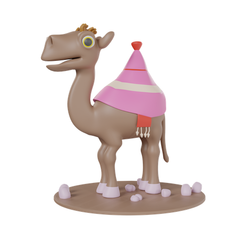 Desert Camel  3D Icon