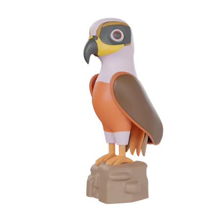 Desert Falcon  3D Icon