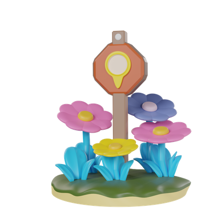 Desert Flower  3D Icon