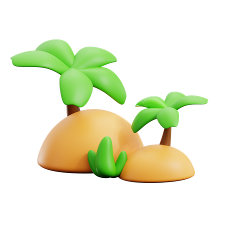 Deserto  3D Icon