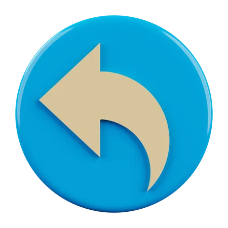 Desfazer  3D Icon