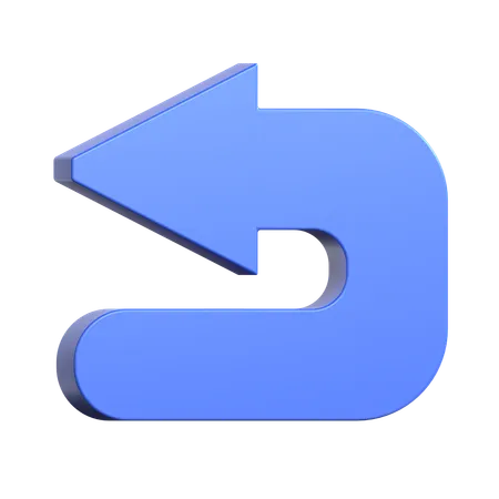 Deshacer  3D Icon