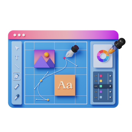 Design app  3D Icon
