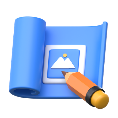 Design Blueprint  3D Icon