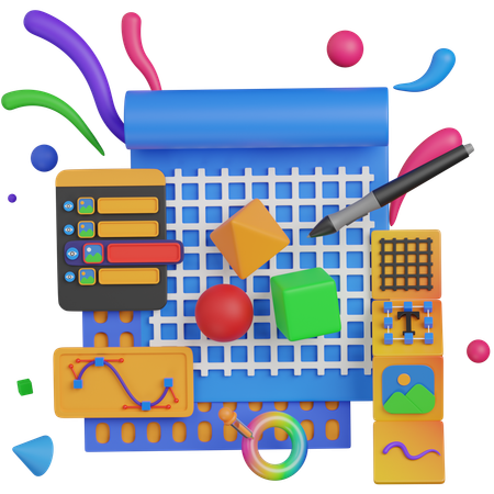 Design canva  3D Icon
