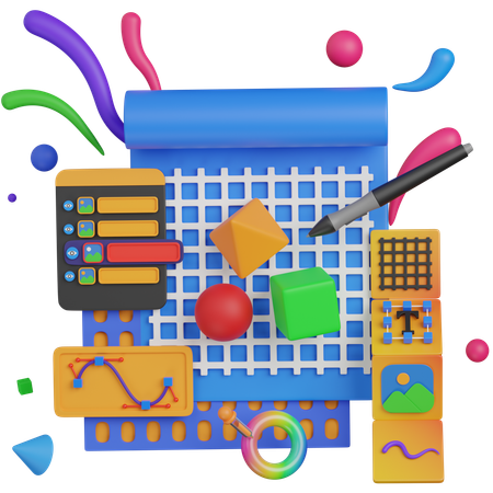 Design canva  3D Icon