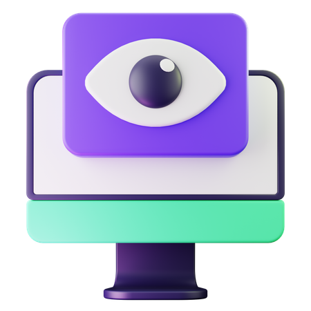 Design de webcam colorido e atraente para streamers  3D Icon