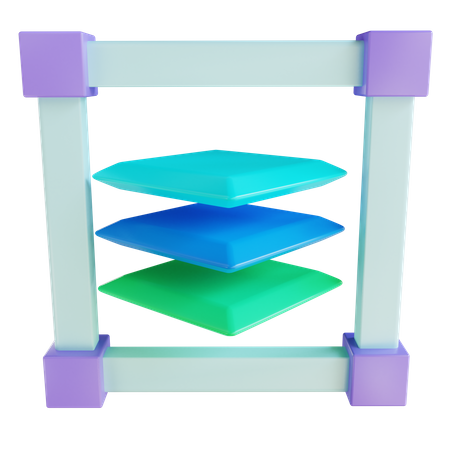 Entwurfsebene  3D Icon