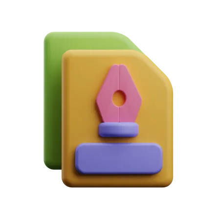 Design File 3D Icon