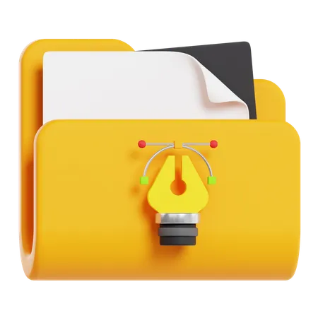 Design Folder  3D Icon