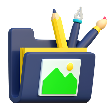 Design Folder  3D Icon