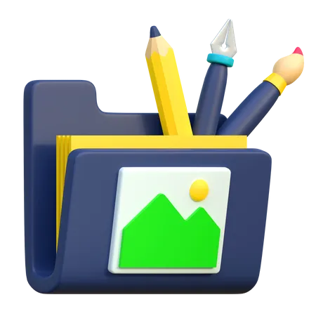 Design Folder  3D Icon