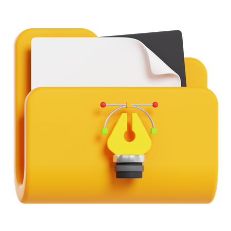 Design Folder  3D Icon