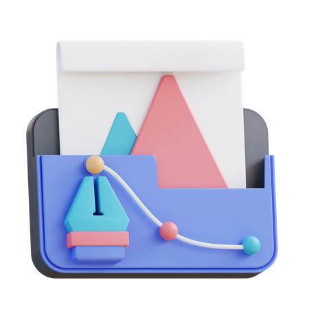 Design Folder 3D Icon
