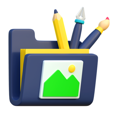 Design Folder 3D Icon