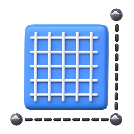 Design Grid 3 D Design Thinking Icon 3D Icon