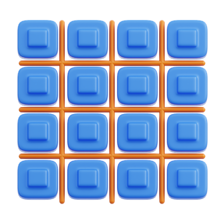 Design Grid  3D Icon