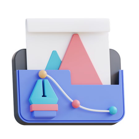 Design-Ordner  3D Icon