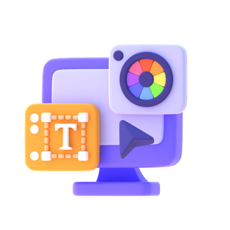 Design Process  3D Icon